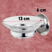 Sabunluk Katı Sabunluk Vidalı El Sabunluğu Kristal thumbnail 2