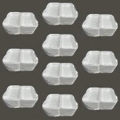 Dağyüce 36/D Tek Kullanımlık Köpük İskender Kapaklı Kase Kutu - 23.5x15 Cm. - 20 Adetlik 10 Paket thumbnail 1