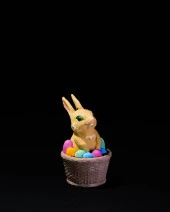 3'lü Yılbaşı Ağacı Süsü-Tavşan - 2