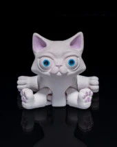 Hareketli Busya Kedi Oyuncak Figür 15CM - 2