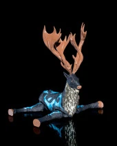 Ormanın Koruyucusu Hareketli Ren Geyiği Biblo - 4