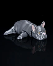 Hareketli French Bulldog Oyuncak Figür 15CM - 3