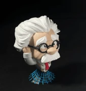 Albert Einstein Görmedim - Duymadım - Bilmiyorum Heykel Seti - 4