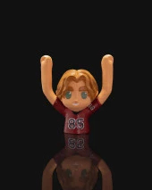 Üç Adam Ofis Masaüstü Not Tutucu-Kağıt Tutucu - 5