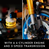 LEGO® Technic Yamaha MT-10 SP 42159 - Motosiklet Tutkunu Yetişkinler için Koleksiyonluk ve Sergilenebilir Model Yapım Seti (1478 Parça) - 4