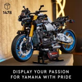 LEGO® Technic Yamaha MT-10 SP 42159 - Motosiklet Tutkunu Yetişkinler için Koleksiyonluk ve Sergilenebilir Model Yapım Seti (1478 Parça) - 6