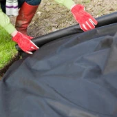 ÇİLEK MULCH NAYLONU 50 CM x 1000 METRE SİYAH TABAN ÖRTÜSÜ PİDOK ÇİLEK MULCH 30 MİCRON UV Lİ SEBZE NAYLONU - 4