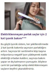 Philips 5000 Series Saç Düzleştirici Argan Yağı Katkılı Plakalar, Thermo Shield Teknoloji BHS520/00 - 2