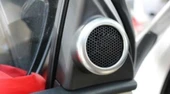 Toyota Corolla 2014-2018 Tweeter Halka Kaplama Silver - 2