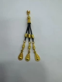 VGD Altın Kaplama Tuğralı Tesbih Püskülü - 1