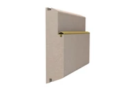 Contacall Ahşap Kapı Fitili Ahşap Kapı Contası Krem 25 Metre Ortadan Tırnaklı Çatılı thumbnail 2