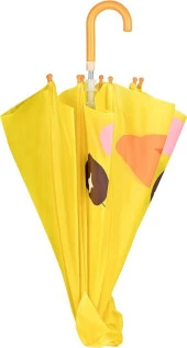 ÖRDEK KARAKTERLİ FİGÜRLÜ KIZ ERKEK ÇOCUK ŞEMSİYE HEDİYELİK UFAK BOY ÜÇ BOYUTLU thumbnail 2