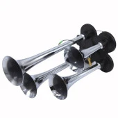 4 Borulu Arap Korna Havalı Elektrikli Korna thumbnail 3