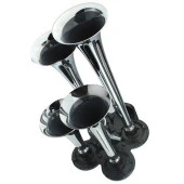 4 Borulu Arap Korna Havalı Elektrikli Korna thumbnail 5