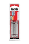 KWB Çift Taraflı Bits Uç 100 mm 6 Parça (EİNHEL.49120910) - 1