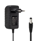 WEKO 24 VOLT - 1 AMPER 5.5  2.5 UÇLU YERLİ ÜRETİM PLASTİK KASA PRİZ TİPİ ADAPTÖR - 1
