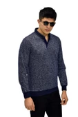 Erkek Polo Yaka Sweatshirt R2255 BGL-ST03201 thumbnail 8