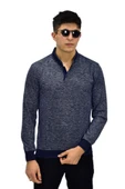 Erkek Polo Yaka Sweatshirt R2255 BGL-ST03201 thumbnail 12