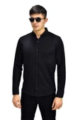 Erkek Spor Jakarlı Uzun Kol Gömlek R6530 BGL-ST03205 thumbnail 1
