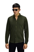 Erkek Spor Jakarlı Uzun Kol Gömlek R6530 BGL-ST03205 thumbnail 7