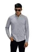 Erkek Spor Jakarlı Uzun Kol Gömlek R6530 BGL-ST03205 thumbnail 5