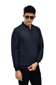 Erkek Polo Yaka Sweatshirt R2255 BGL-ST03201 thumbnail 7