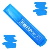 Gen-Of Fosforlu Kalem Neon LN-1029 Mavi 12 Adet thumbnail 3