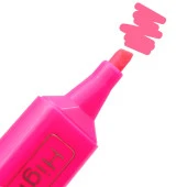 Gen-Of Fosforlu Kalem Neon LN-1029 Pembe 12 Adet thumbnail 4