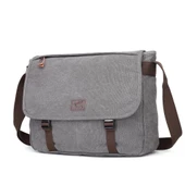 Askılı Postacı Tipi Dosya Çantası Kanvas Kumaş C Active 1317 - 3