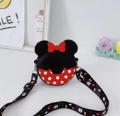 Disney Minnie Mouse Silikon Askılı Çanta - 2