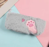 Pati Tasarımlı Peluş Kalemlik Yumuşacık - 4