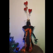 Himarry Şans cücesi 60 cm kızıl saçlı kız hediyelik thumbnail 2