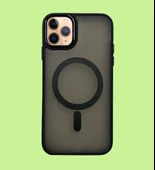 iPhone 11 Pro Max Kılıf FreyaX Seri Magsafe Özellikli Silikon Kapak - 4