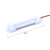 Digielektro Bar LED 5730 Beyaz Çubuk LED Alüminyum Kasalı Opak Buzlu Kapak 15 cm - 1