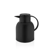 1 Lt Isı Yalıtımlı Çay ve Soğuk Su Termosu Siyah (12 Saat Sıcak Tutar& İçi Camdır) - 1