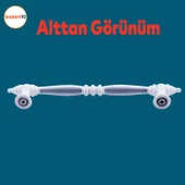 Petek Mobilya Mutfak Dolabı Ünite Çekmece Dolap Kulpları Düz Metal Kulp Kulbu Kulpu 128 Mm Beyaz thumbnail 4