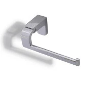 Tuvalet Kağıtlık Aparat Açık WC Kağıt Standı Bez Havluluk Paslanmaz Metal Sağlam Vidalı Krom Renk thumbnail 4