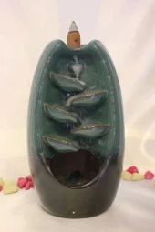 geri akış tütsülük ters akış tütsü seramik feng sui thumbnail 3