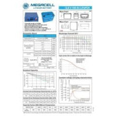 Megacell 12.8V 100Ah LiFePO4 Lityum Demir Fosfat Akü - 2