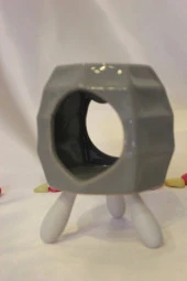 Buhardanlık Seramik Ahşap Ayaklı Buhurdanlık thumbnail 1