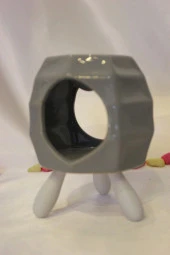 Buhardanlık Seramik Ahşap Ayaklı Buhurdanlık thumbnail 2