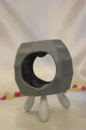 Buhardanlık Seramik Ahşap Ayaklı Buhurdanlık thumbnail 3