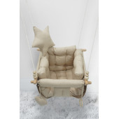 Miyu Pufidik Çocuk Salıncağı Altın - 3