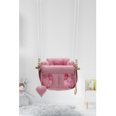 Miyu Pufidik Çocuk Salıncağı Pembe - 1