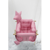 Miyu Pufidik Çocuk Salıncağı Pembe - 3