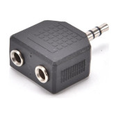 Digielektro 3.5mm Aux Jak Çoklayıcı 2 x 3.5mm Stereo Dönüştürücü - 3