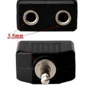 Digielektro 3.5mm Aux Jak Çoklayıcı 2 x 3.5mm Stereo Dönüştürücü - 4