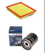 Bosch Filtre Bakım Seti Fiat Palio 1.2 2000-2007 Benzinli Hava + Yağ Filtre - 1