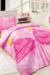 Newhome Prenses Lastikli Çarşaflı Nevresim Takımı thumbnail 1