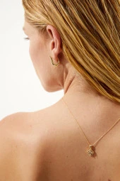 Baget Taşlı Kadın Kolye Pdmz12 - 1